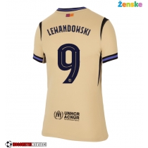 Ženske Nogometnih dresov Barcelona Robert Lewandowski #9 Gostujoči 2025-26 Kratki rokavi